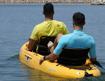 کایاک پدالی بندر انزلی