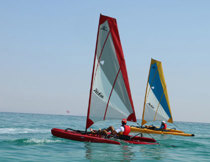 کاتاماران بادبانی بندر انزلی