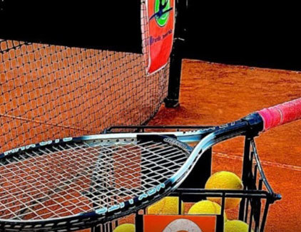 زمین تنیس باشگاه پردیس کاشان