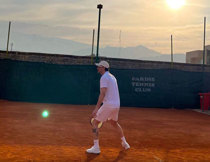 زمین تنیس باشگاه پردیس کاشان