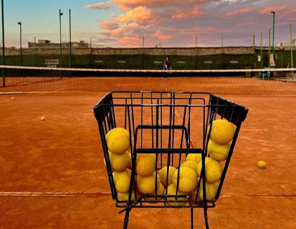 زمین تنیس باشگاه پردیس کاشان