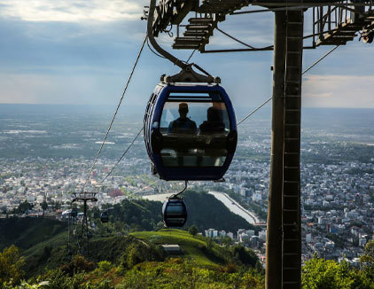 تله کابین بام سبز لاهیجان