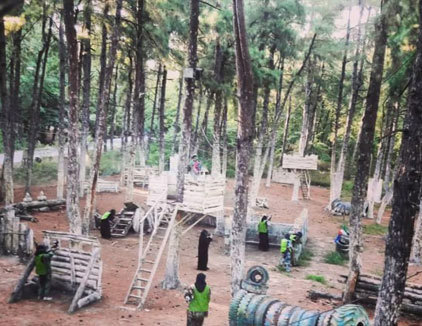 مجموعه لیزرتگ و پینت بال جنگلی سراوان رشت