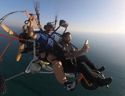 پاراگلایدر قشم