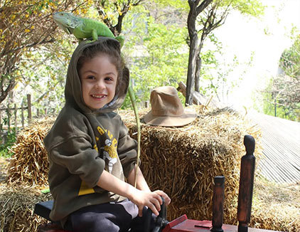 کلبه خزندگان موزه دارآباد تهران