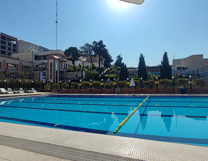 استخر روباز بانک سپه تهران (چهارفصل)