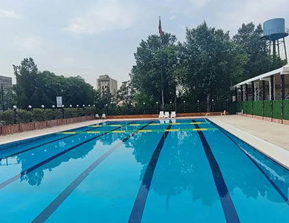 استخر روباز بانک سپه تهران (چهارفصل)