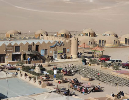 کمپ کویری شهر آفتاب یزد