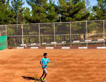 زمین تنیس هتل ثامن مشهد