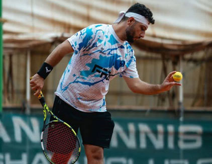 زمین تنیس هتل اسپیناس آستارا