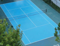 زمین تنیس هتل اسپیناس آستارا