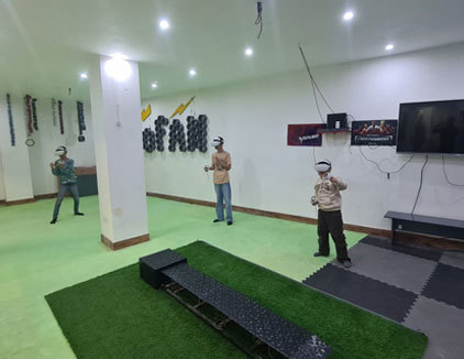 واقعیت مجازی طوفان گنبد کاووس