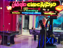 واقعیت مجازی طوفان گنبد کاووس